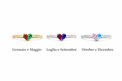 Anello Gemme d’Anima